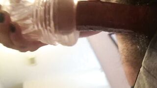 Banging My Clear And Shiny Fleshlight