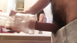 Banging My Clear And Shiny Fleshlight