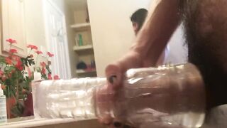 Banging My Clear And Shiny Fleshlight