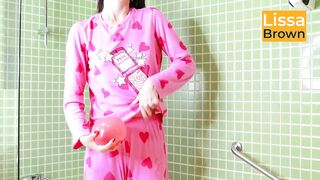 Pink Pijamas in Bubble Baths and Balloon