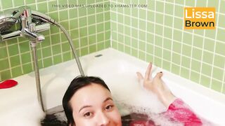 Pink Pijamas in Bubble Baths and Balloon
