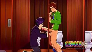 Alex x Sebastian (Homosexual NSFW Animation by Cartoonemxx)