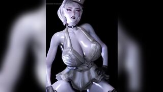 CG Massive Melons Cosplay Model Got Her Rectal hole Screwed so Hard
