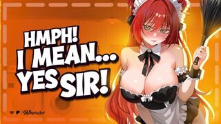 Tomboy Coworker Is Your HAWT Free-Use Maid - Throatfucking ASMR - Audio Manga - Anal Ribald Talk