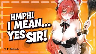 Tomboy Coworker Is Your HAWT Free-Use Maid - Throatfucking ASMR - Audio Manga - Anal Ribald Talk