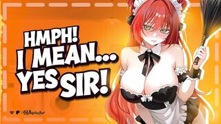Tomboy Coworker Is Your HAWT Free-Use Maid - Throatfucking ASMR - Audio Manga - Anal Ribald Talk