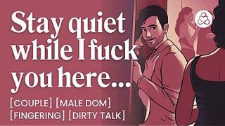 Slavemaster Boyfriend Screws U During the time that U Stay Quiet – Eging, Finger Play & Secret Sex - Porn Erotic Audio Story for Honeys