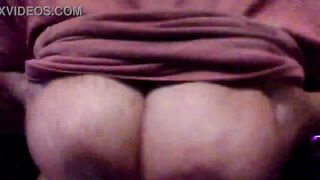 Ginger MoistHer thick and saggy tits like balloons in your face