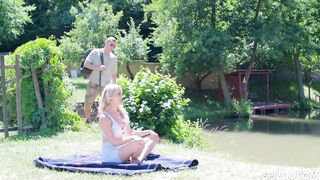 Outdoor Enjoyment With Breasty Honey Maya Rose