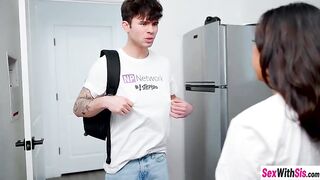 Hot teen drank biggest jock and enjoyed coarse vagina screwing