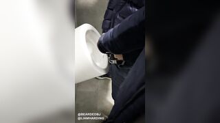 Hawt dad gives sexy blow job to hot male in public bath