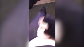 Femboy uses toy