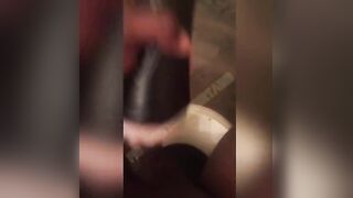 Moist BBC gives flesh light a giant cream