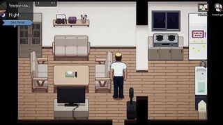 Peeping dorm manager (Comics game): Misaki scene part2 - Ai chan will be next