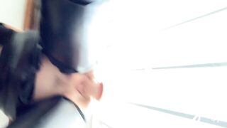PUBLIC SQUIRT - SEXY CHICK RIDES LARGE SEX TOOL AND CUMMS HARD ^ LaraJuicy