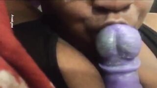Just a little wang giving a kiss and riding