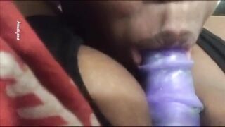 Just a little wang giving a kiss and riding
