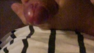 Slow motion Quickie Cum tugjob uncutcock