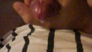 Slow motion Quickie Cum tugjob uncutcock