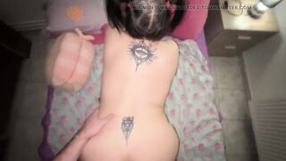 Hard Doggy Pounding to Missionary Squirt Explosion & Double Inward Creampie Compilation