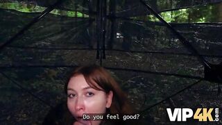 VIP4K. The Hunter pick up a RedHead gal
