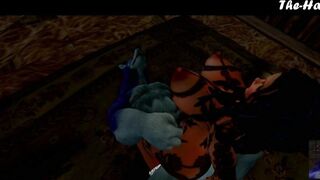 Second Life - Monster Barn - The Wolf And Lil'Inky