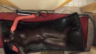 Living Doll Slavery in Vacbed - different poses