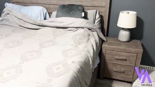 Fastened and Made to Cum by Muscle mother I'd like to fuck Vanessa Arizona - POV