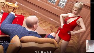 Boss Uses Mouth of Secratary and Banged Her Hard!!