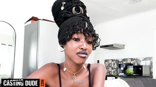 This BREASTY BLACK TEEN told her BF could not ever afford America RODE MY ROD HARD to earn her travel