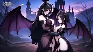 Emo Hotty Tied by Vampire Lord - SADOMASOCHISM Monster Comics 1