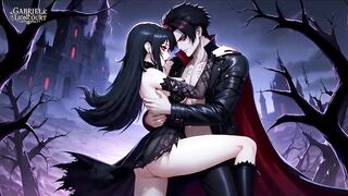 Emo Hotty Tied by Vampire Lord - SADOMASOCHISM Monster Comics 1