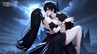 Emo Hotty Tied by Vampire Lord - SADOMASOCHISM Monster Comics 1