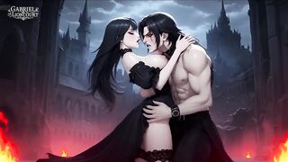 Emo Hotty Tied by Vampire Lord - SADOMASOCHISM Monster Comics 1