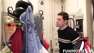 Older woman gets drilled doggystyle