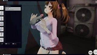 [CM3D2] - The Idolmaster Manga, Mirai Kasuga Bangs After Performance