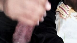 Groaning and obscene talk during the time that masturbating, edging and stroking large jock
