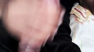 Groaning and obscene talk during the time that masturbating, edging and stroking large jock