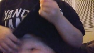 Feeder feedee porn Overweight hotty undresses and eats