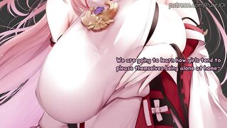Peculiar feminization training with your girlfriend Yae Miko (Femdom JOI)