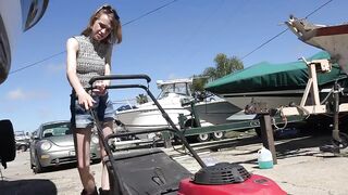 Broken Lawnmower
