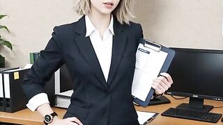 Breaking Grace : From Shy Analyst to Fearless Fucktoy promo episode (AI-generated) (No live-action) (NSFW) (fully voice)