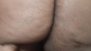 Touching her butt