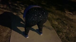 big beautiful woman almost getting caught!