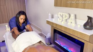 Leyne Rodriguez: Private Oiled Massage Session Leads To A Wild Cheerful Ending