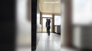Ebony Cutie Gets Facefucked and Pounded by White Bull