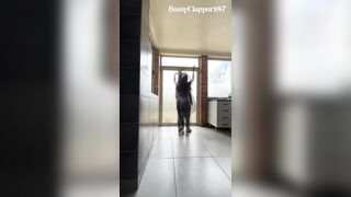 Ebony Cutie Gets Facefucked and Pounded by White Bull