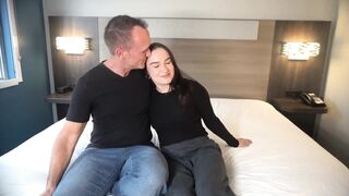 Bunny Fae - Tiny Latin chick Wishes Large Rod From an Mature Guy