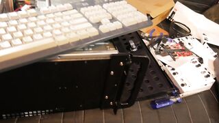 SERVER CATCHES FIRE - $15 Server Rack Adventures Vlog #two