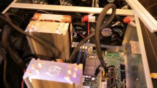 SERVER CATCHES FIRE - $15 Server Rack Adventures Vlog #two